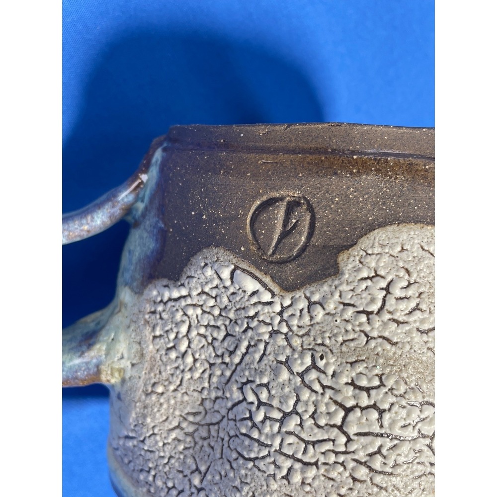 Hagi Yaki Studio Pottery Signed Japanese Tea Set Kairagi Glaze Teapot - Picture 9 of 14